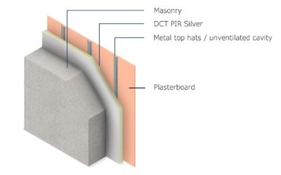 DCT-W06-1 INTERNALLY INSULATED MASONRY WALL (PIR) - Dctech